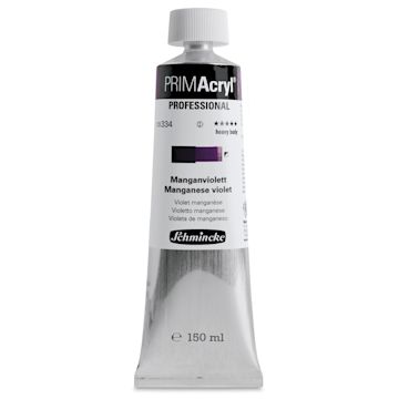 Open in modal - Schmincke Primacryl Professional Acrylic Paint - Manganese Violet, 150 ml Tube