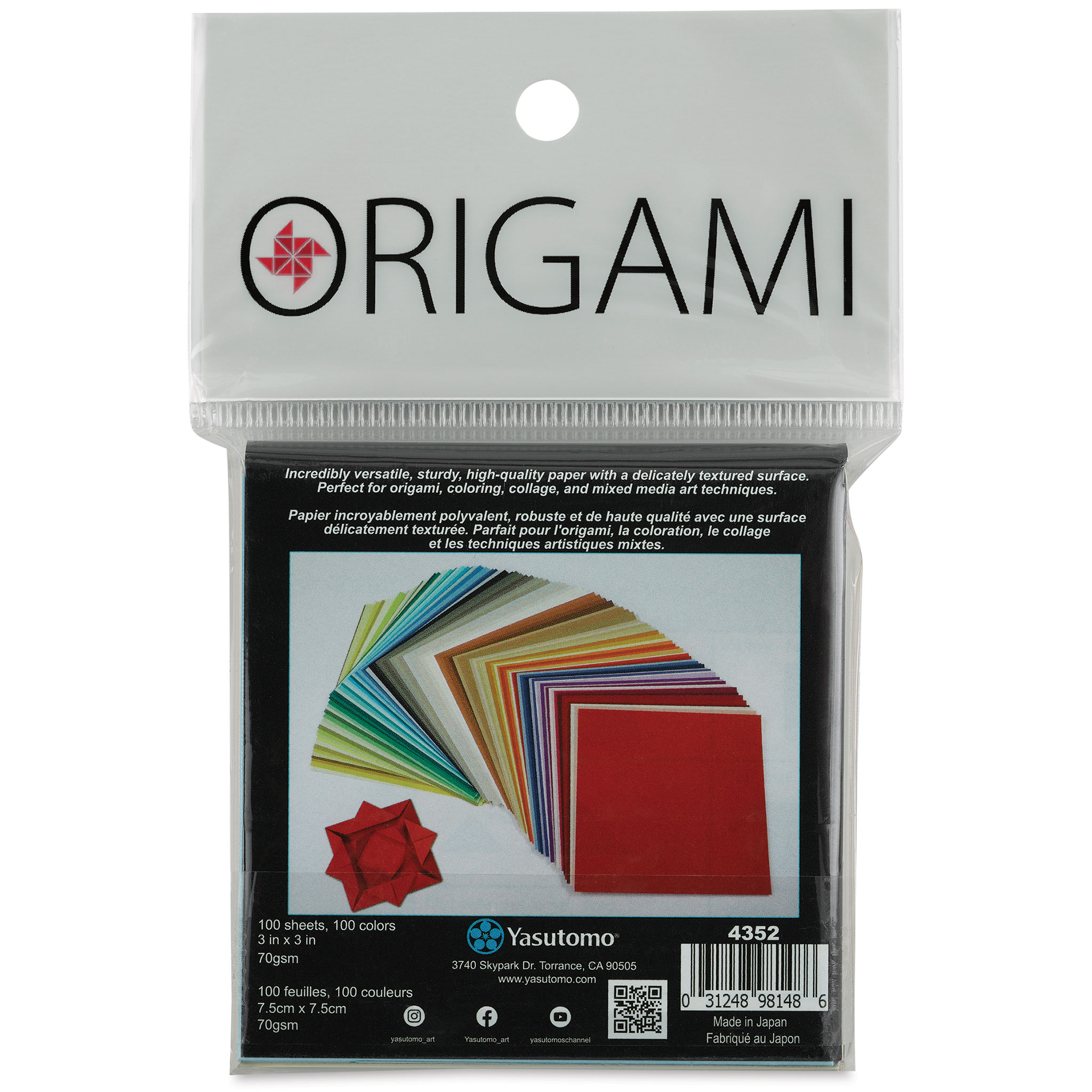 Origami Paper 15x15cm 300's Pattern - ZartArt Catalogue