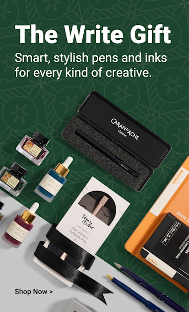 The Write Gift. Smart, stylish pens and inks for every kind of creative. Shop Now.