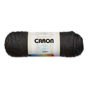 Caron Simply Soft Yarn - Charcoal Heather
