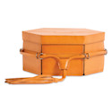 Muud Evita Leather Storage Box - Brown
