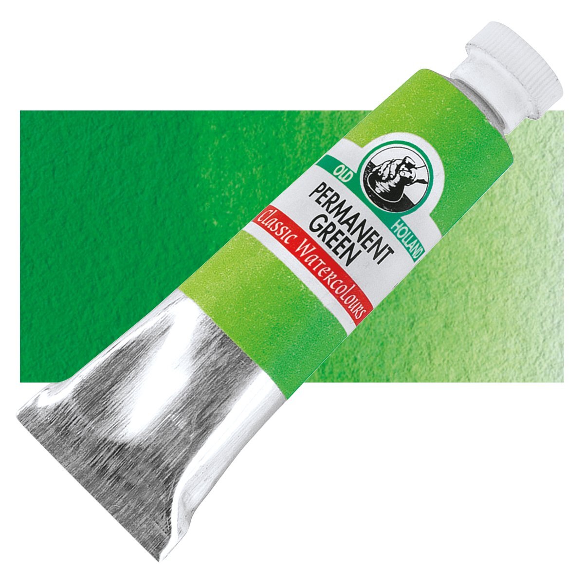 Old Holland Classic Artist Watercolor - Permanent Green, 6 Ml Tube ...