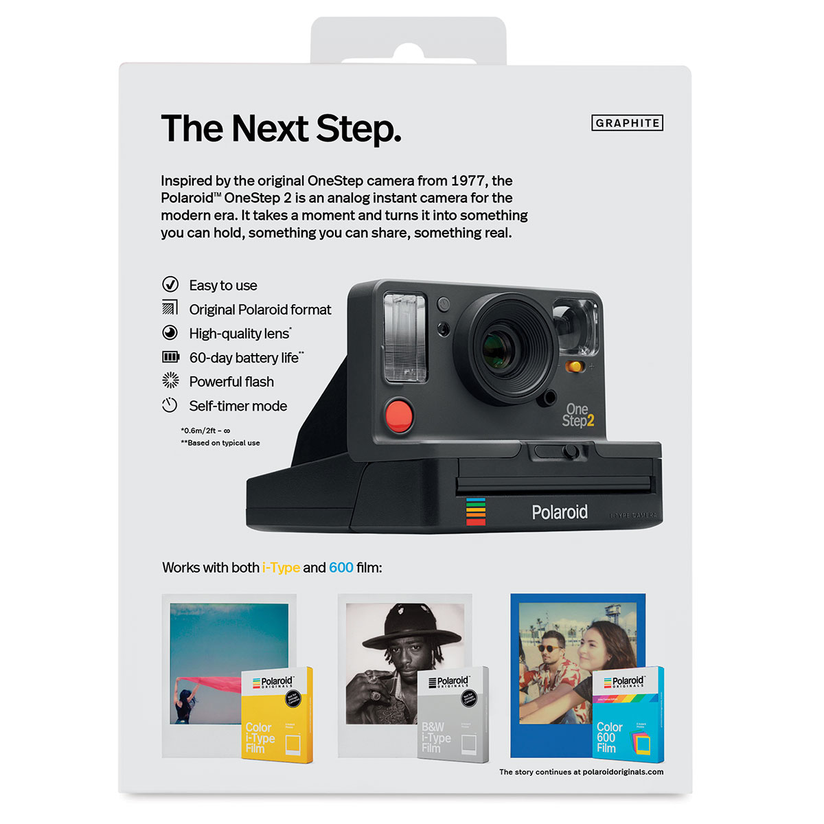 Polaroid OneStep 2 VF Camera Art Supplies