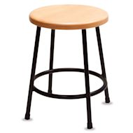 Richeson Lyptus and Steel Stools