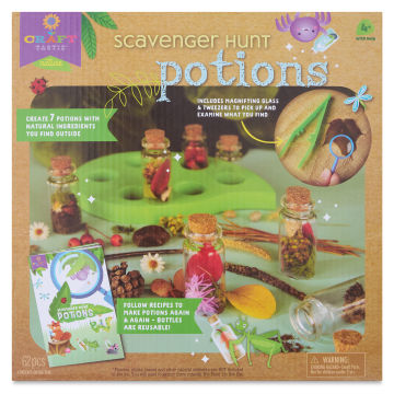Craft-Tastic Nature Scavenger Hunt Potions Kit, front of the packaging