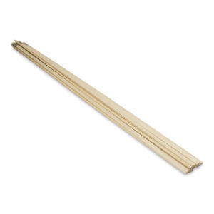 Midwest Products Balsa Wood Strips - 10 Pieces, 3/16" x 3/8" x 36"