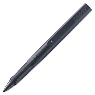 Open in modal - Lamy Safari Note+ Stylus Pen - Steel Black Matte, cap off