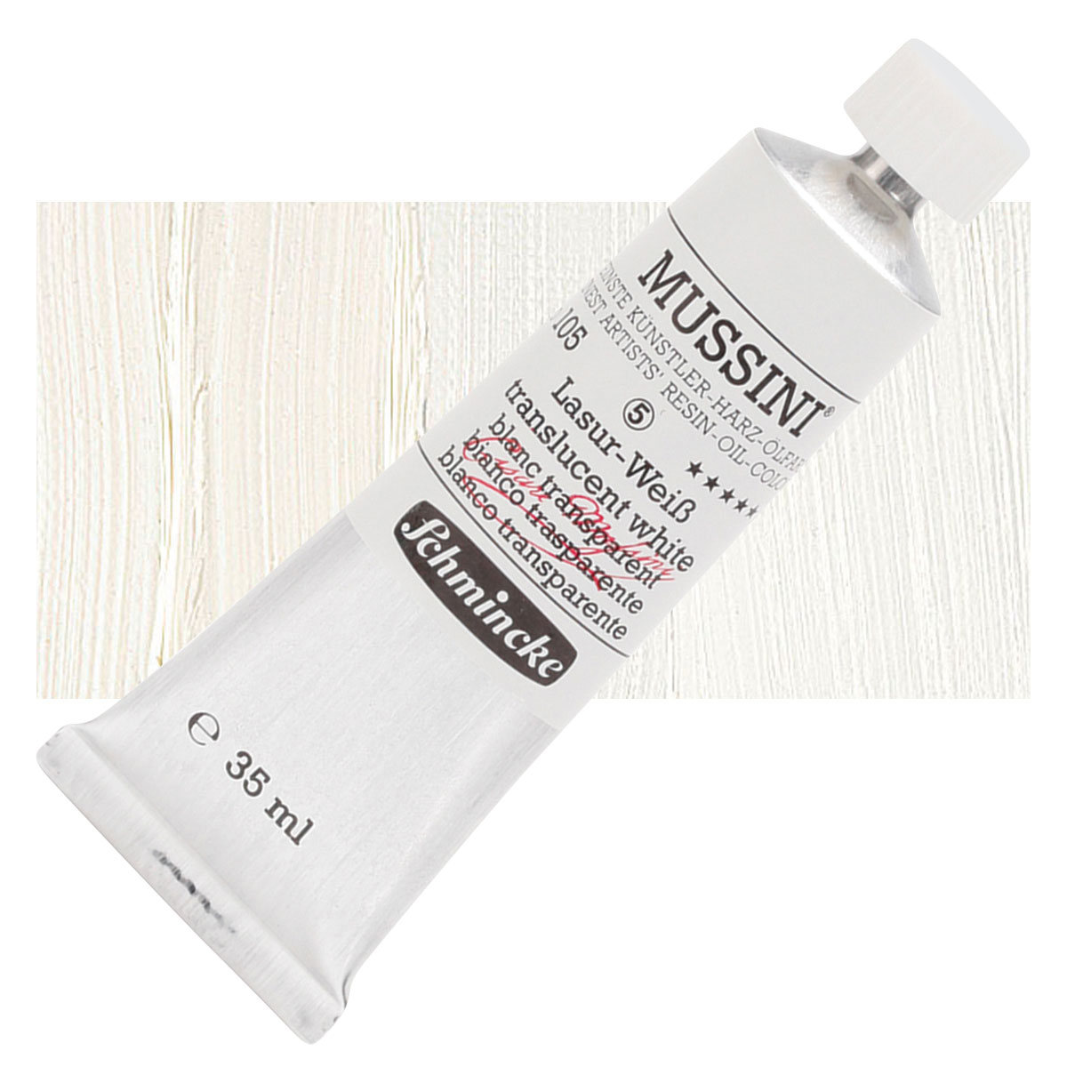 Arthipo  Schmincke Mussini Translucent White Oil Paint 35 ml