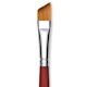 Princeton Velvetouch Series 3950 Synthetic Brush - Angular Shader, 1/2"