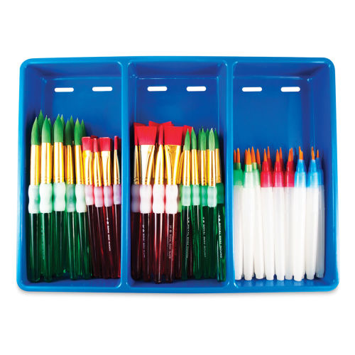 Royal & Langnickel Jumbo Classroom Brush Set, Set Of 48 Brushes