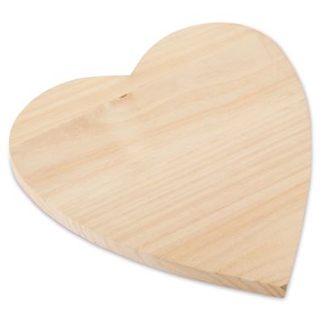 Open in modal - Darice Unfinished Wood Heart