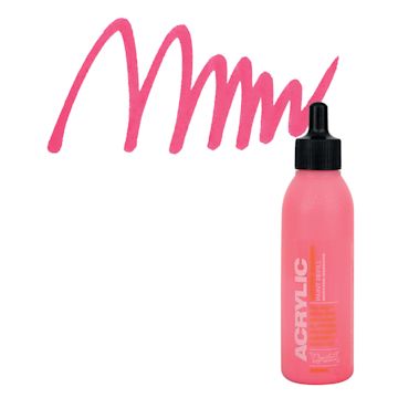 Open in modal - Montana Acrylic Marker Refill - 25 ml, Fire Red, Refill and swatch