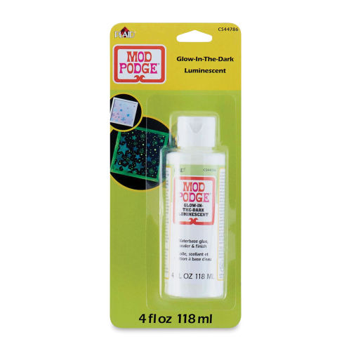 Plaid Mod Podge Glow-In-The-Dark Decoupage Glue - 4 oz