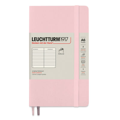 Leuchtturm1917 Ruled Softcover Notebook - Powder, 3-1/2" x 6"