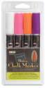 Marvy Uchida Bistro Chalk Marker Set - Assorted Colors, B,
