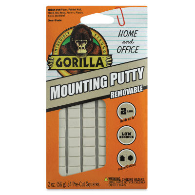 Gorilla Mounting Putty - 2 oz (Front of package)