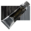Rembrandt Artists' Oil Color - Ivory Black, 150 ml tube