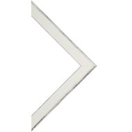 Blick Sierra Wood Frame - 12" x 16" x 1/2", Aged White