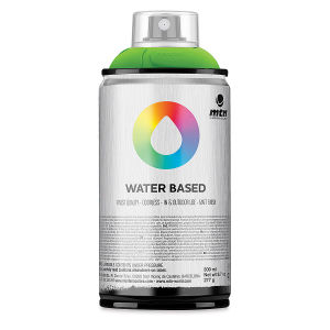 MTN Water Based Spray Paint - Brilliant Light Green, 300 ml Can