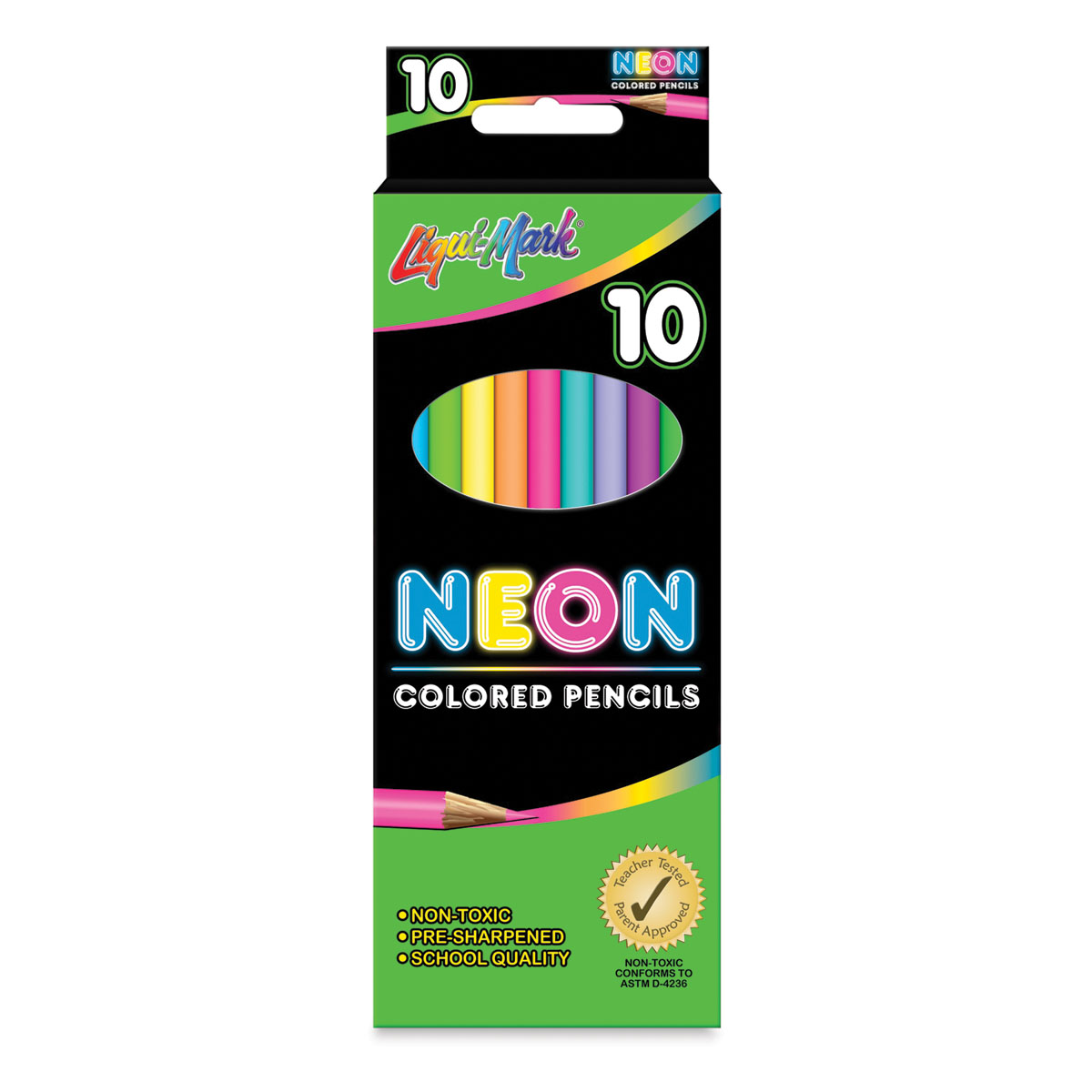  Liqui-Mark Mini Colored Pencils 12/Pkg