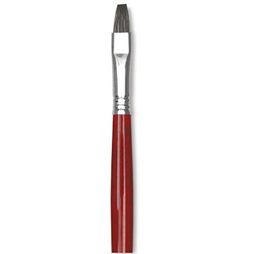 Open in modal - Escoda Black Sable Oil Brush - Bright, Size 8