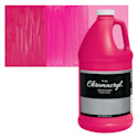 Chromacryl Students' Acrylics - Neon Pink, 64 oz bottle