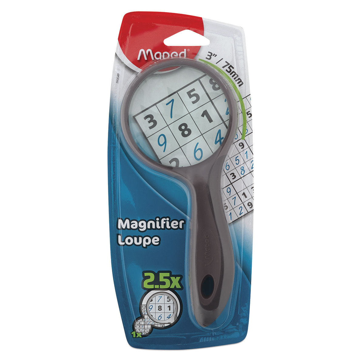 Mekki's 50mm 2X Magnifying Glass for Reading, Kids, Students, Artists and  Viewing Small Objects Maps at Rs 279, Magnifying Glass in Delhi