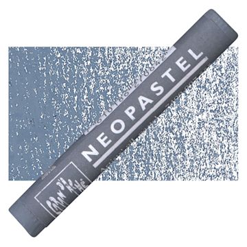 Open in modal - Caran d'Ache Neopastel - Dark Gray pastel and swatch