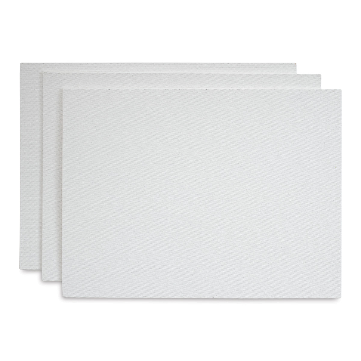Strathmore 300 Series Cotton Canvas Panel Pack - 12 x 16, Package of 3