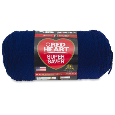 Red Heart Super Saver Yarn-Soft Navy