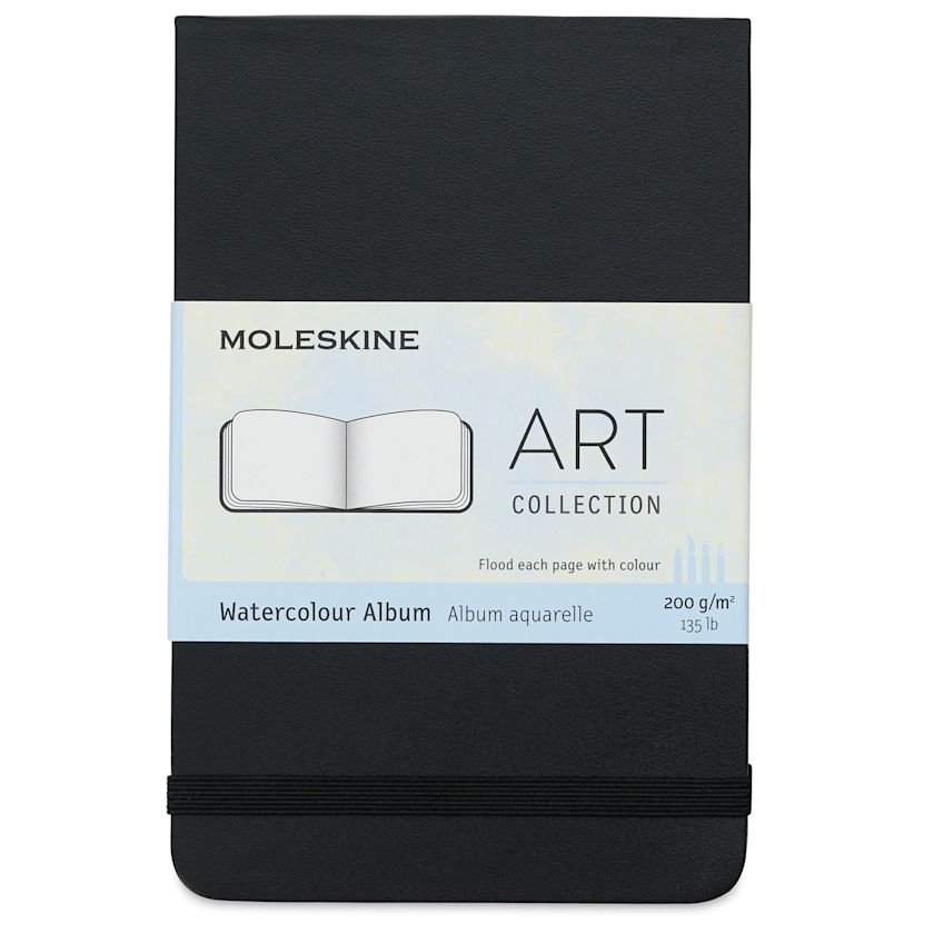 Moleskine Art Collection Watercolor Album 31/2" x 51/2", Landscape, 60 Pages BLICK Art