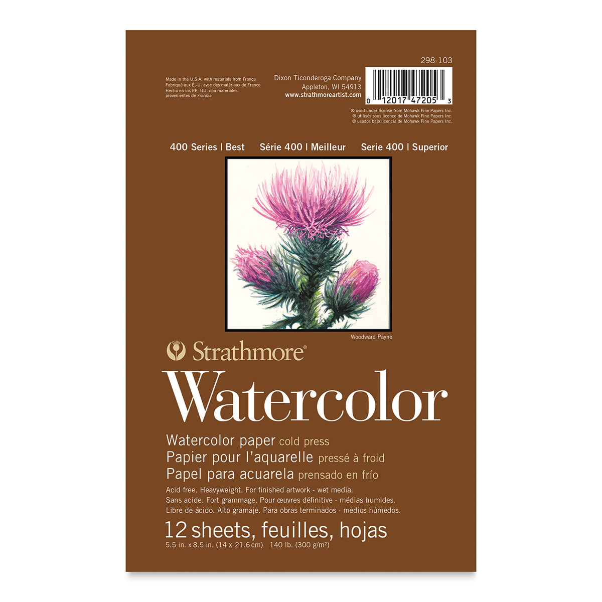 Strathmore Softcover 400 Series Watercolor Art Journal