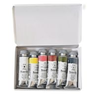 Maimeri Blu Artist Watercolors - Set of 6, Bloom Boldly with Sarah Simon TheMintGardener, 12 ml