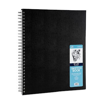 Open in modal - ProArt Spiral Bound Sketchbook - 14" x 11", 80 sheets