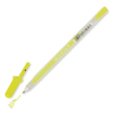 Sakura Gelly Roll Moonlight Pen - Fluorescent Yellow, Bold