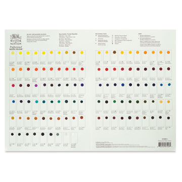 Winsor & Newton Professional Watercolor, Dot Card