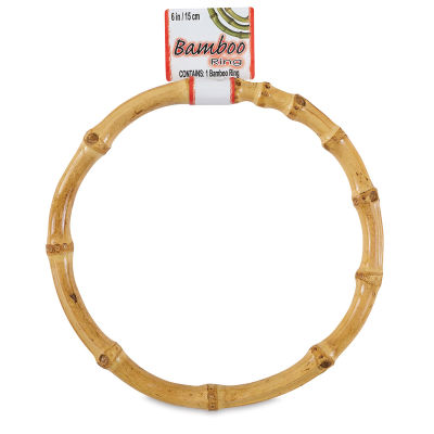 Pepperell Crafts Natural Bamboo Ring