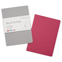 Hahnemühle Sketch and Note Booklets - Grey and Pink, 5.8" x 8.3", Pkg of 2