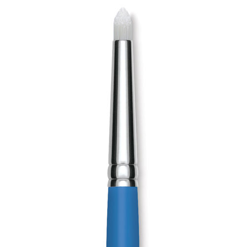 Princeton Select Synthetic Brush - Filbert Grainer, Short Handle, Size  1/2
