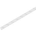Plastruct Styrene Structural Stair Rail - 1:24 Scale, 1-3/4" H x 3" W x 24" L