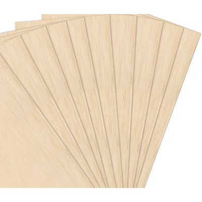 Midwest Products Balsa Wood Sheets - 10 Pieces, 1/4" x 4" x 36"