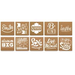 Faber Castell Design Memory Craft Mixed Media Stencils Blick Art