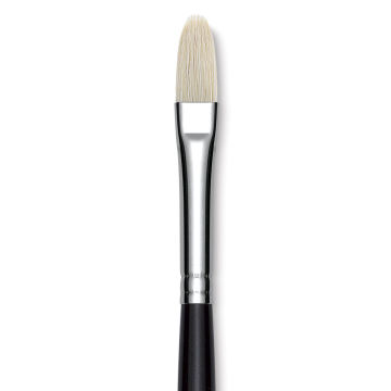 Utrecht Natural Chungking Pure Bristle Brush - Filbert, Size 4, Long ...