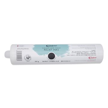 Open in modal - Cranfield Caligo Safe Wash Relief Ink Cartridge - Burnt Umber (Hue), 300 g