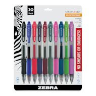 Zebra Sarasa Dry X20 Gel Retractable Pen Set