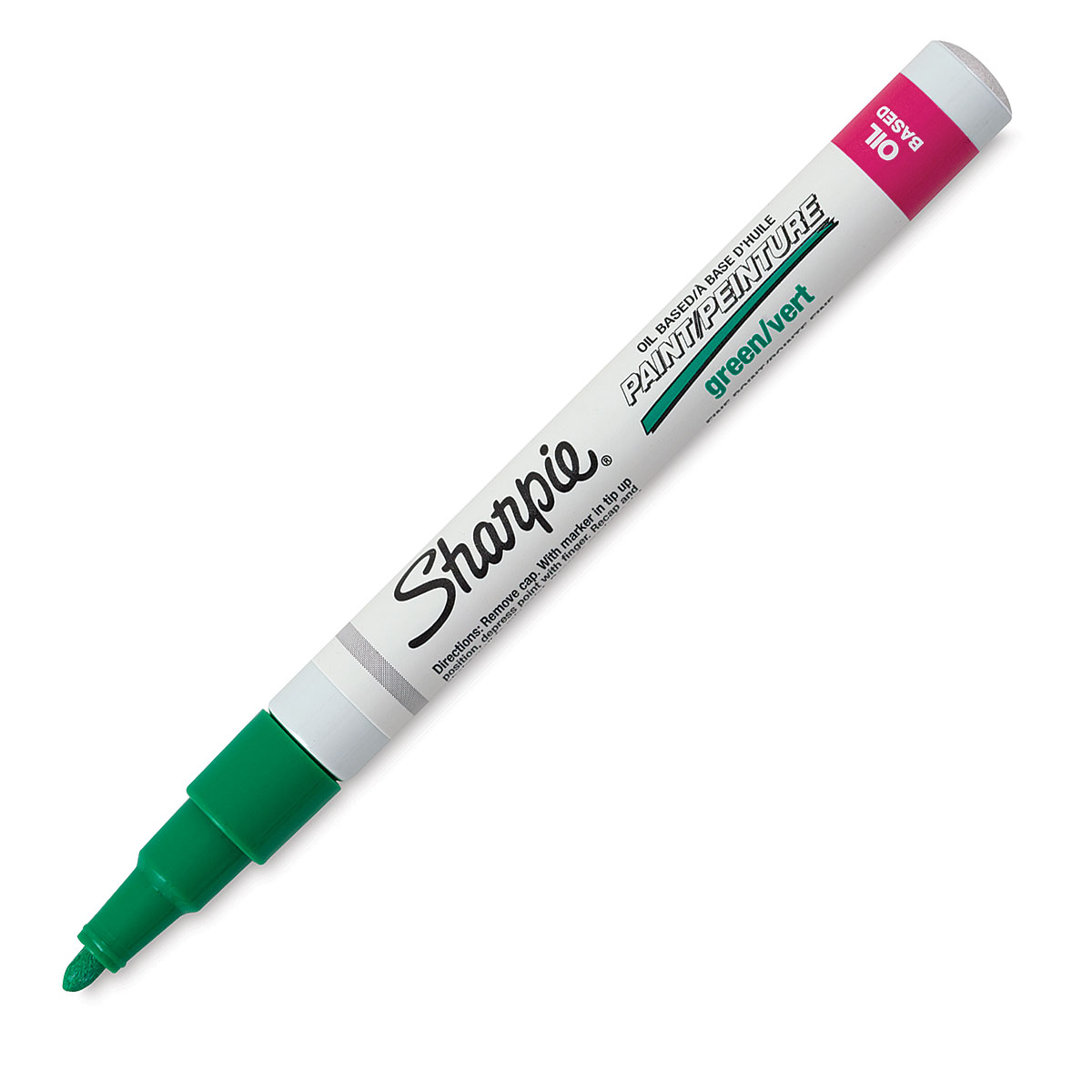 Sharpie® Oil-Based Paint Marker, Fine Point, Green 