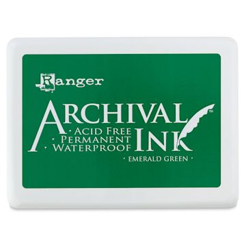 Open in modal - Ranger Archival Ink Pad - Jumbo, Emerald Green