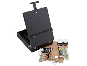 Blick Artists' Acrylic - Easel Set, Black