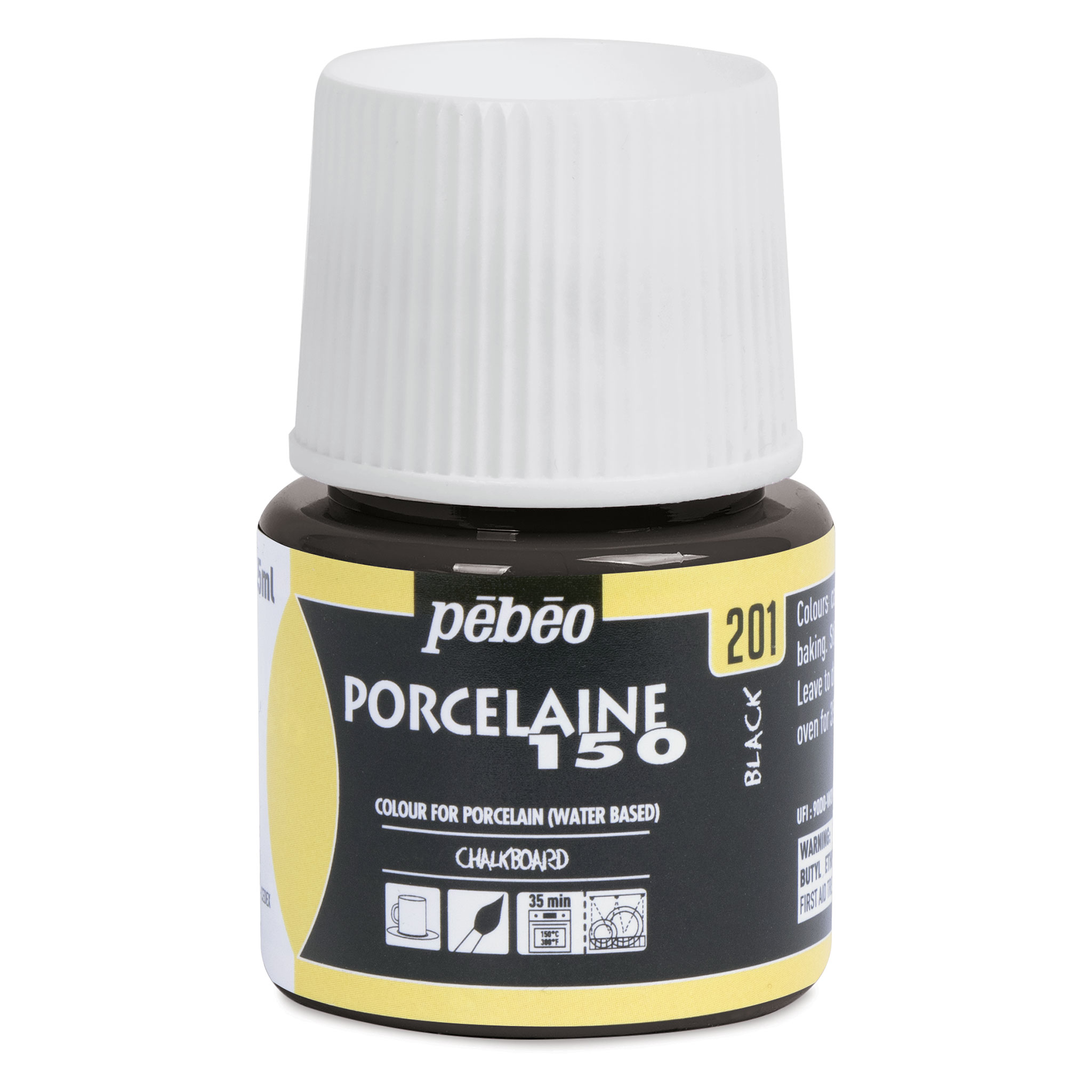 Pebeo PORCELAINE 150 Permanent Porcelain Ceramic China Paint 45ml