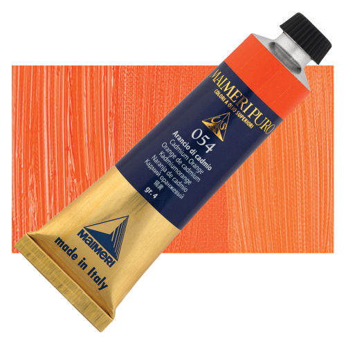 Maimeri Puro Oil Color - Cadmium Orange, 40 ml tube